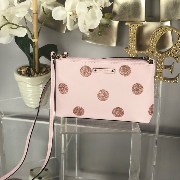 Kate Spade Hani Haven Lane Polka Dot Crossbody Bag - Picture 3 of 8